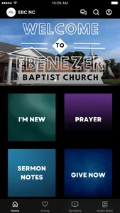 Ebenezer Baptist Church NC screenshot 0