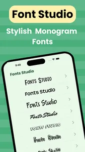 Design Fonts Space for Cricut screenshot 1