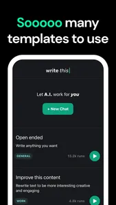 Write This - AI Chatbot screenshot 2