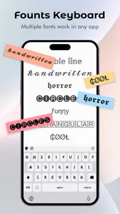 Fonts & Photo: Custom Keyboard screenshot 0