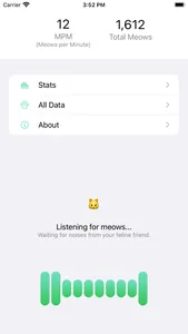 Meow - The Cat Sound Tracker screenshot 0