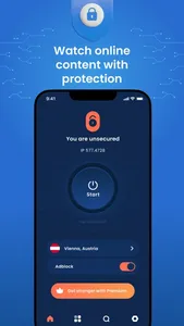 Pro Security vpn screenshot 1