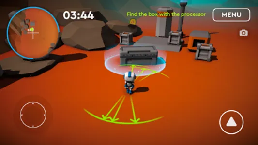 Last robot escape Mars screenshot 2