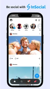 InSocial: Chat & Feed screenshot 0