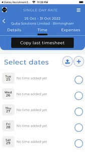 SHR Group E Timesheets screenshot 3