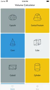 Volume Calculator. screenshot 0