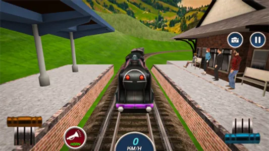 Offroad Train Driving Games screenshot 0