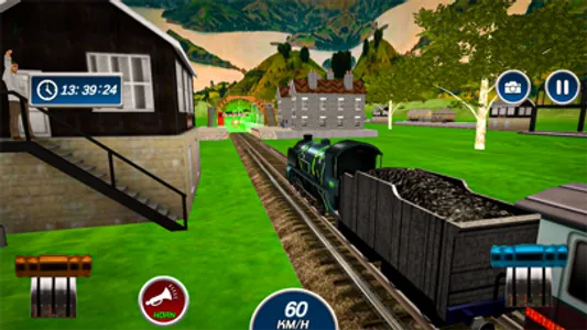 Offroad Train Driving Games screenshot 2