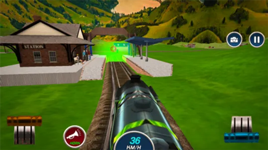 Offroad Train Driving Games screenshot 3