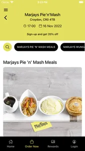 Marjays Pie'n'Mash screenshot 1