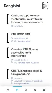 KTU Alumni screenshot 0