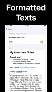 Blink Notes - Rapid Text Cover screenshot 2