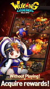 WuKong Legends : Idle RPG screenshot 5