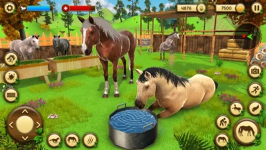 Horse Game Simulator Wild Goat screenshot 0