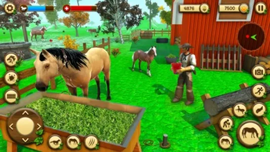 Horse Game Simulator Wild Goat screenshot 1