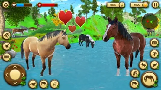 Horse Game Simulator Wild Goat screenshot 2