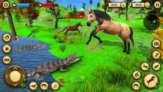 Horse Game Simulator Wild Goat screenshot 4