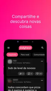 Dailyfriend - A rede social BR screenshot 1