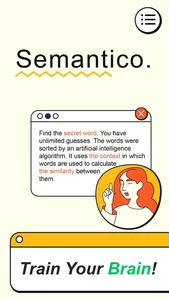 Semantico - semantic game screenshot 1