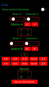 Simple Matrix Operations screenshot 3