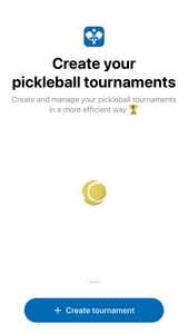 Pickleball Tournaments Creator screenshot 0