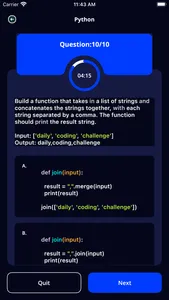 Interview Question PRO screenshot 0