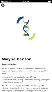 BIOGEN FITNESS screenshot 6