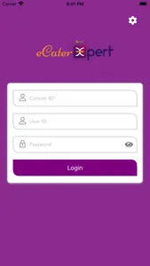 eCaterXpert screenshot 2