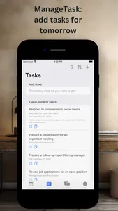 Daily Planner, Do It Tomorrow screenshot 1