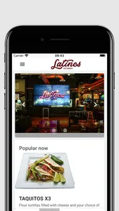 Latinos Restaurante screenshot 0