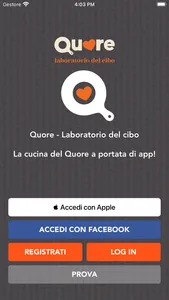 Quore - Laboratorio del cibo screenshot 0