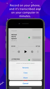 Legitimate Transcribe screenshot 3