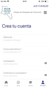 Colegio de Abogados Catamarca screenshot 4