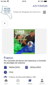 Colegio de Abogados Catamarca screenshot 5