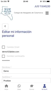 Colegio de Abogados Catamarca screenshot 6
