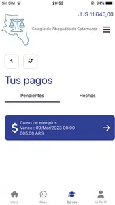 Colegio de Abogados Catamarca screenshot 7