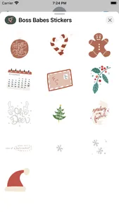 BBE Holiday Glow Stickers screenshot 2