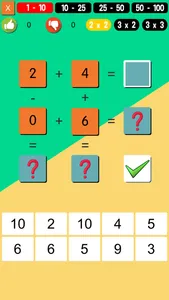 Math Puzzle Plus and Minus screenshot 1