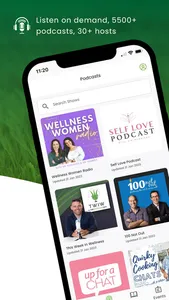 The Wellness Couch Podcast App screenshot 1