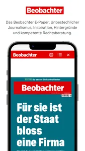 Beobachter E-Paper screenshot 0