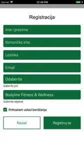 Bodyline fitness & wellness screenshot 1