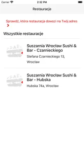 Suszarnia Wroclaw Sushi & Bar screenshot 0