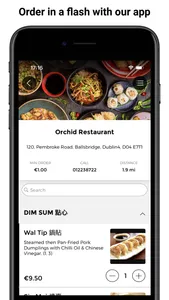 Orchid Restaurant App screenshot 0