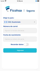 Ficohsa Seguros screenshot 0
