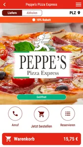 Peppe's Pizza Express screenshot 0