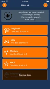 Melomaniac: Train your ears screenshot 2