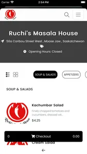 Ruchi's Masala House screenshot 1