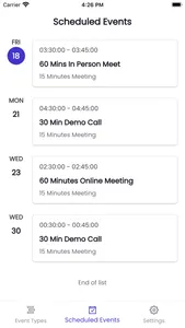 SchedulingKit screenshot 3