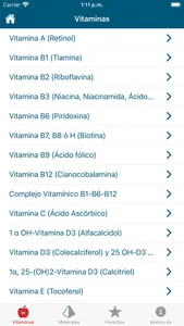 Fichas de Micronutrientes screenshot 1
