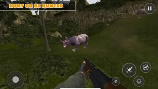 Safari wild animal hunter game screenshot 2